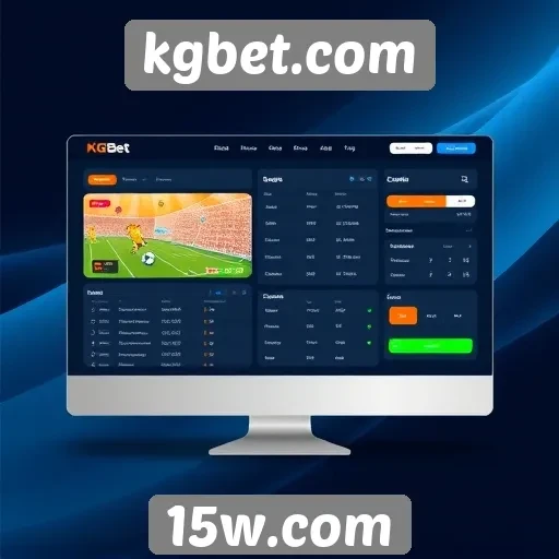 Interface do usuário no site kgbet.com